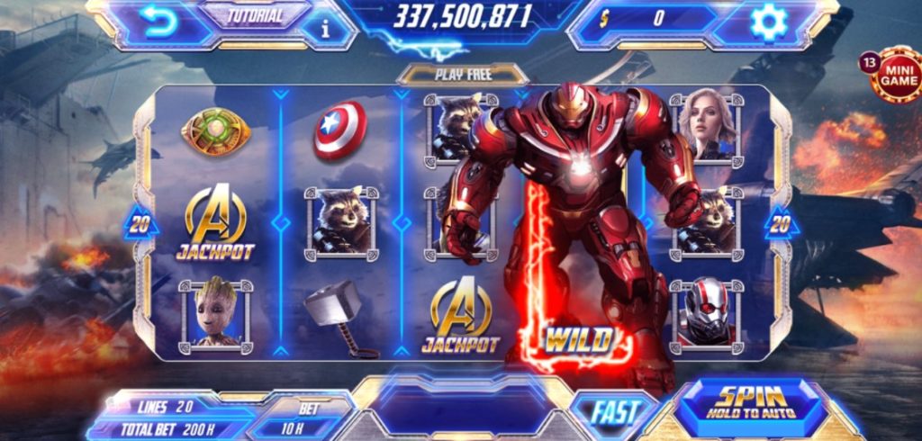 Quy định một số chế đội chơi game Avenger 