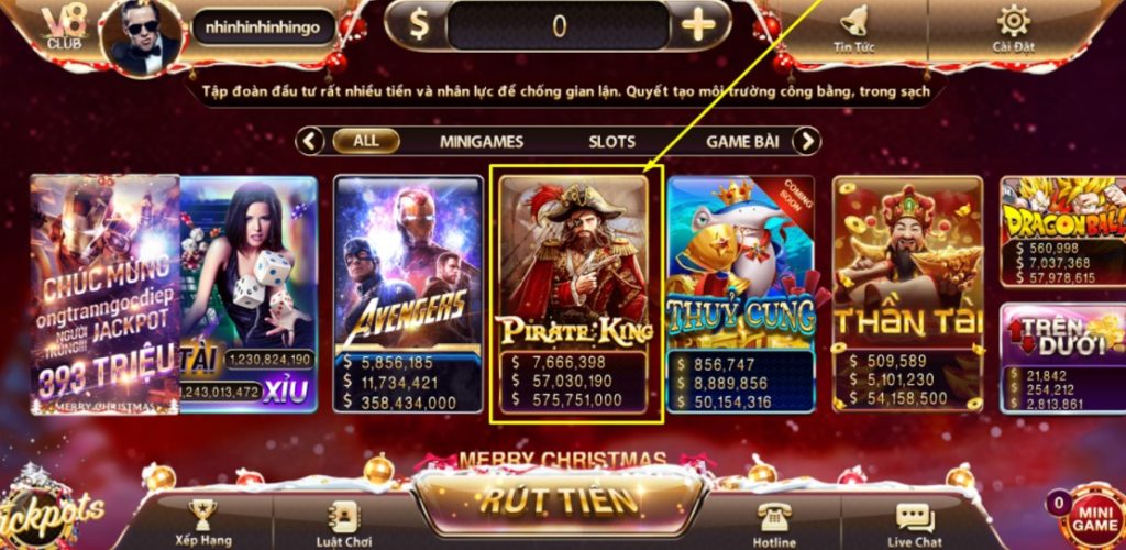 Cách chơi Pirate king tại V8 club