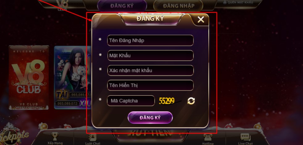 Cách mở tài khoản và chơi vua săn cá tại cổng game V8 club chi tiết nhất