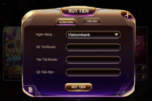 Rút tiền tại cổng game V8club